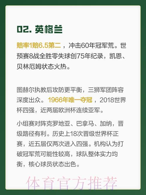 2026世界杯夺冠热门球队深度解析与赛果预测 2026世界杯夺冠热门球队深度解析与赛果预测